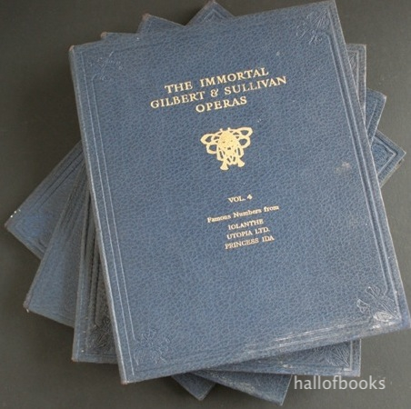 Image for The Immortal Gilbert & Sullivan Operas. Volumes 1 to 4