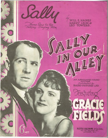 Image for Sally: Theme Song To The Talking-Singing Film 'Sally In Our Alley'