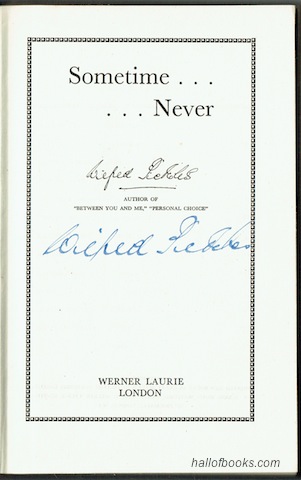 Image for Sometime Never