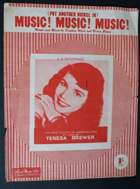 Image for (Put another nickel in) Music! Music! Music! Theresa Brewer