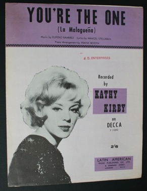 Image for You're The One. La Malaguena. Kathy Kirby