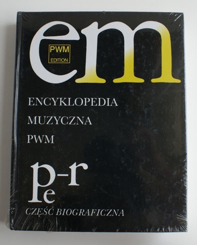 Image for Encyklopedia Muzyczna PWM Pe-R