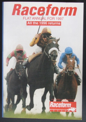 Image for Raceform Flat Annual for 1997. All the 1996 returns