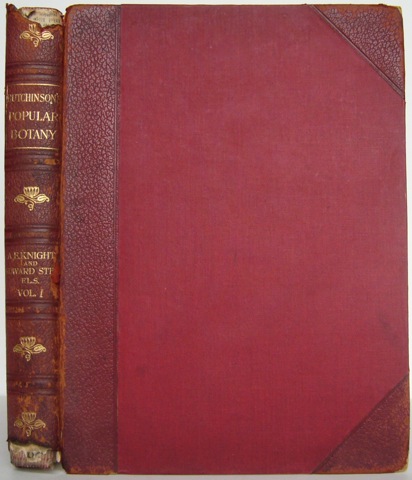 Image for Hutchinson's Popular Botany. The Living Plant from Seed to Fruit. Volume 1