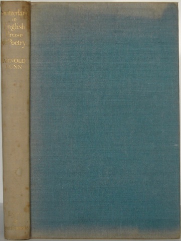 Image for Switzerland in English Prose and Poetry