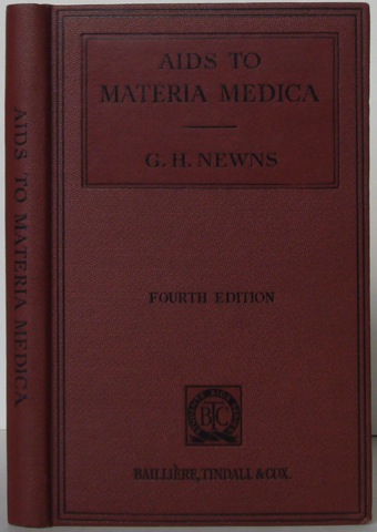 Image for Aids to Materia Medica