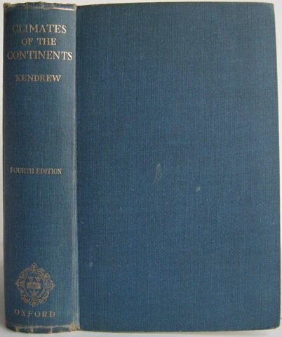 Image for The Climates of the Continents