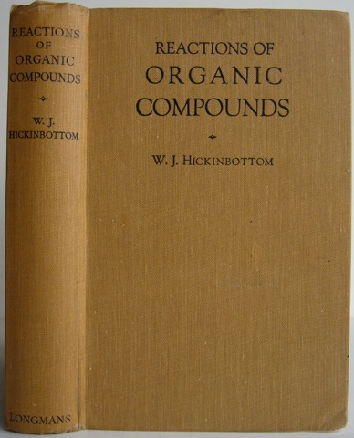 Image for Reactions of Organic Compounds