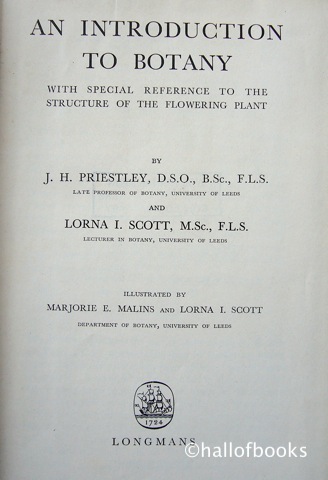 Image for An Introduction To Botany With Special Reference to the Structure of the Flowering Plant.
