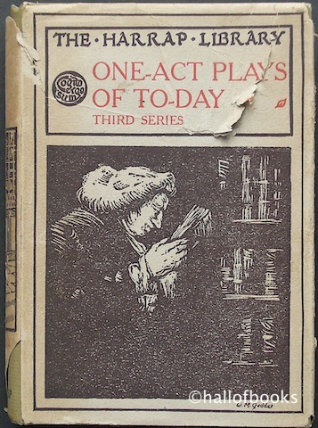 Image for One-Act Plays of Today: Third Series.