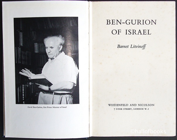 Image for Ben-Gurion Of Israel