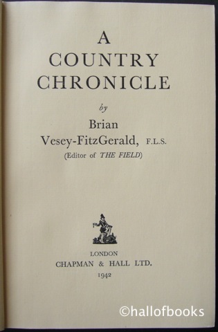 Image for A Country Chronicle