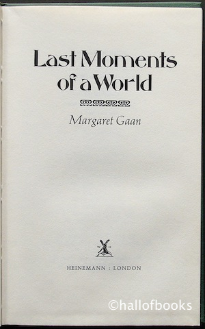 Image for Last Moments of a World