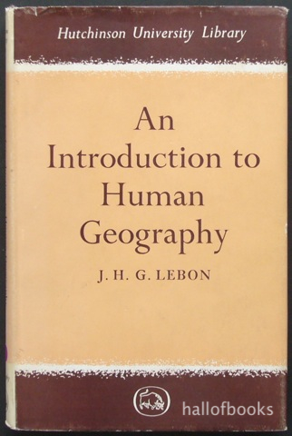 Image for An Introduction to Human Geography