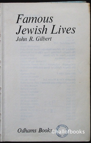 Image for Famous Jewish Lives