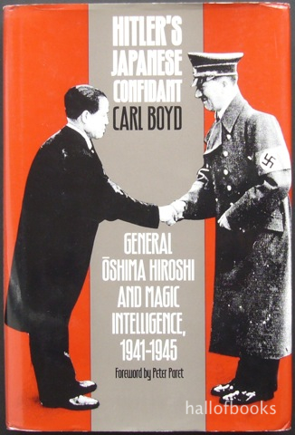Image for "Hitler's Japanese Confidant: General Oshima Hiroshi and Magic Intelligence, 1941-1945."