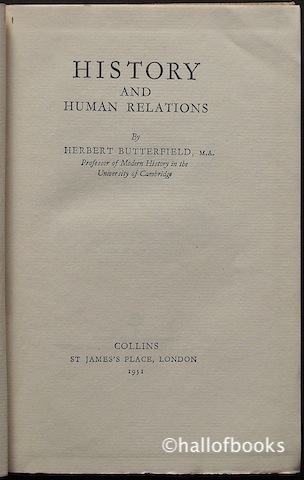 Image for History and Human Relations