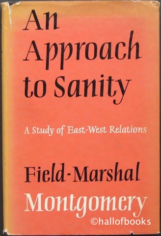 Image for An Approach to Sanity: A Study of East-West Relations