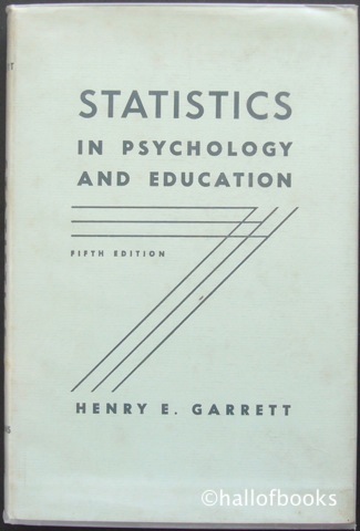 Image for Statistics in Psychology and Education