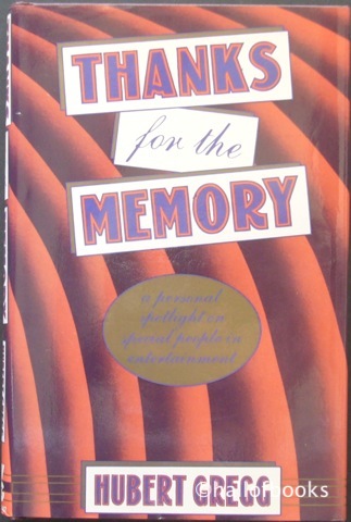 Image for Thanks For The Memory: A Personal Spotlight On Special People In Entertainment