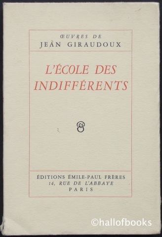 Image for L'Ecole Des Indifferents