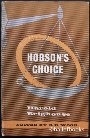 Image for Hobson's Choice: A Lancashire Comedy In Four Acts PLUS a copy of Brodie's Notes (Pan Study Aids).