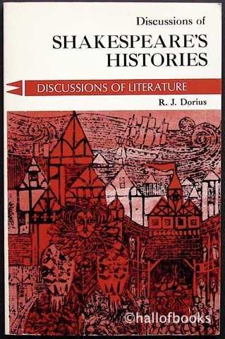 Image for Discussions Of Shakespeare's Histories: Richard II to Henry V