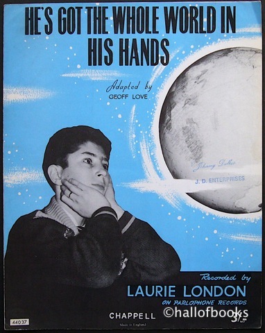 Image for He's Got The Whole World In His Hands (performed by Laurie London)