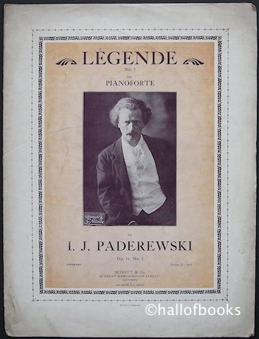 Image for "Legende No. 1 for Pianoforte: Opus 16, No. 1"