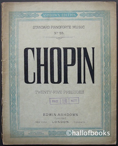 Image for Twenty-Five Preludes: Standard Pianoforte Music No.23