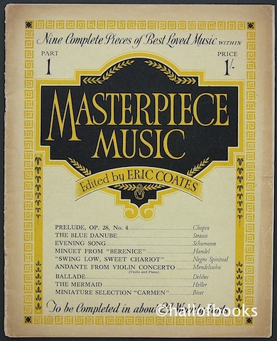 Image for Masterpiece Music: Nine Complete Pieces Of Best Loved Music. Part 1