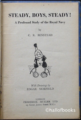 Image for &#34;Steady, Boys, Steady! A Profound Study of the Royal Navy&#34;
