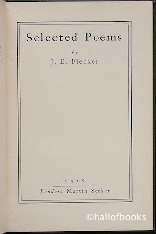 Image for Selected Poems