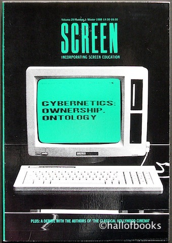 Image for &#34;Screen Incorporating Screen Education: Cybernetics: Ownership Ontology. Volume 29, Number 1, Winter 1988&#34;