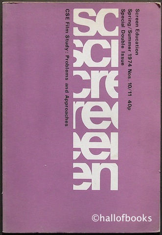Image for Screen Education Spring/Summer 1974 Nos. 10/11