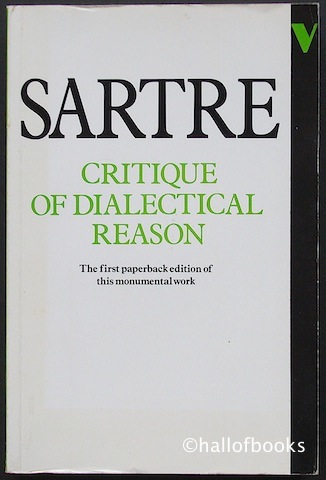 Image for Critique of Dialectical Reason