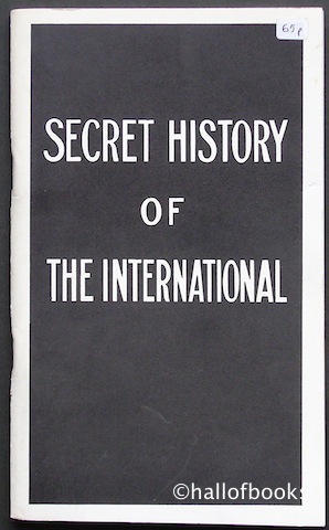Image for Secret History of The International Working Men's Association