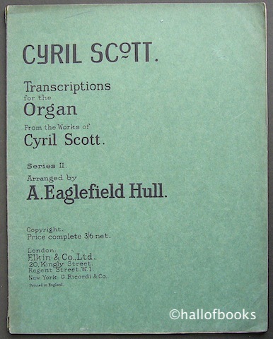 Image for Transcriptions for the Organ from the works of Cyril Scott. Series II