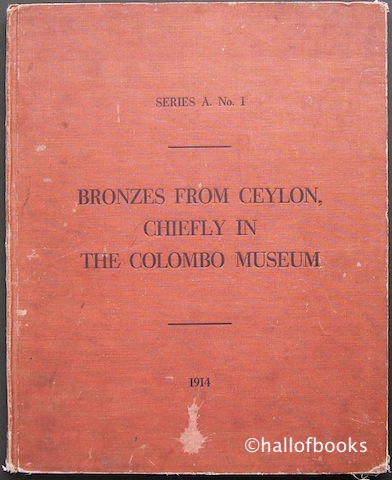 Image for "Memoirs of the Colombo Museum: Series A. No. 1 Bronzes From Ceylon, Chiefly In The Colombo Museum"