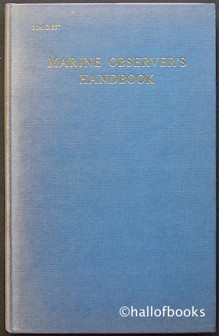 Image for The Marine Observer's Handbook: Met. O. 887