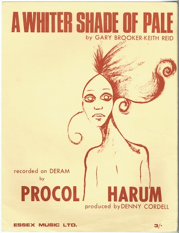 Image for A Whiter Shade Of Pale, recorded by Procul Harum