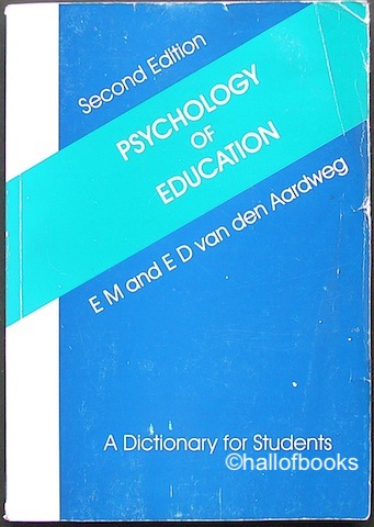 Image for Psychology of Education: A Dictionary For Students