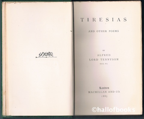 Image for Tiresias and Other Poems