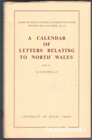 Image for A Calendar Of Letters Relating To North Wales 1533-circa 1700