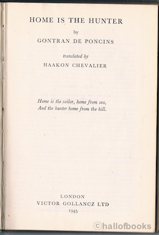 Image for Home Is The Hunter