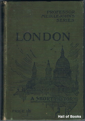 Image for London: A Short History With Maps and Illustrations