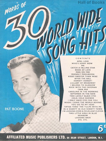 Image for Words Of 30 World Wide Song Hits