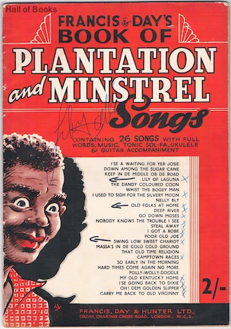 Image for Francis & Day's Book Of Plantation And Minstrel Songs
