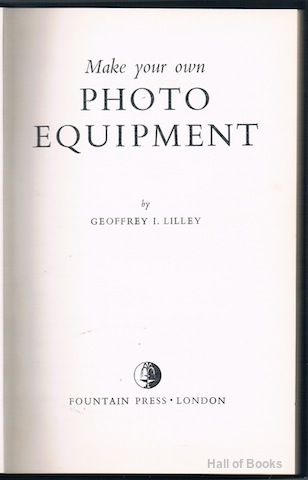 Image for Make Your Own Photo Equipment