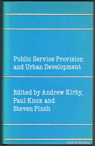 Image for Public Service Provision And Urban Development